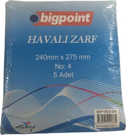 Bp Hava Kabarcıklı Zarf 240Mm X275Mm 5'Li Paket