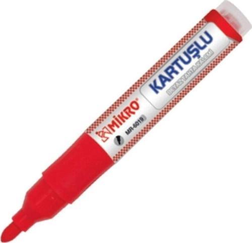 Mr 6019 Kartuşlu Kırmızı Beyaz Tahta Kalemi