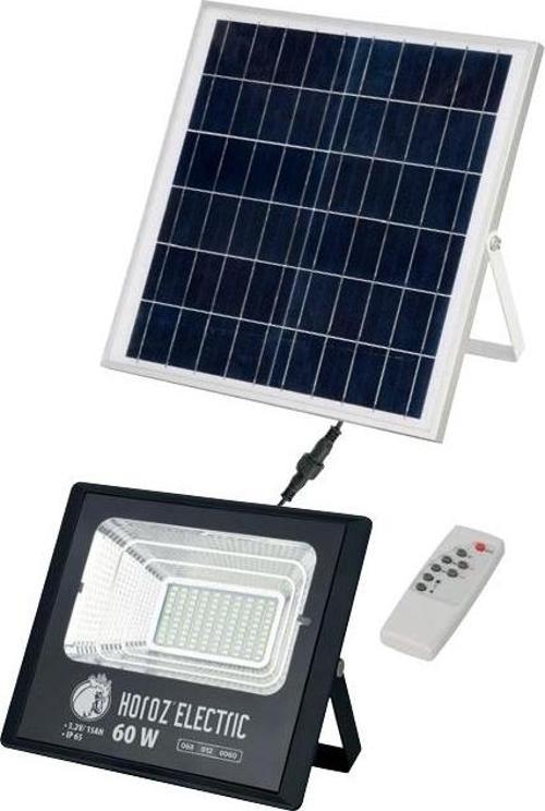 Tiger 60W Solar Ledli Projektör 6400K Beyaz Işık