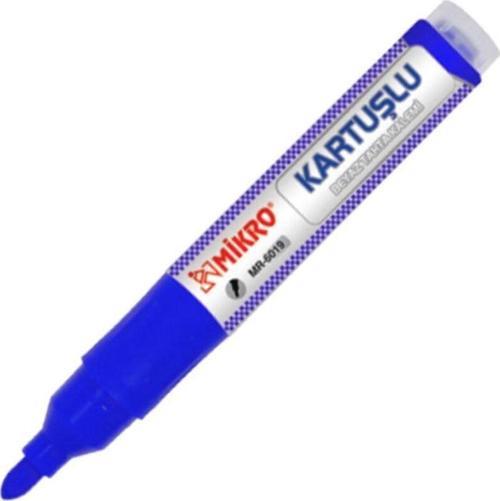 Mr 6019 Kartuşlu Mavi Beyaz Tahta Kalemi