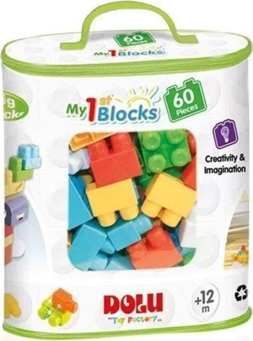 60 Parça Torbada Büyük Boy Bloklar
