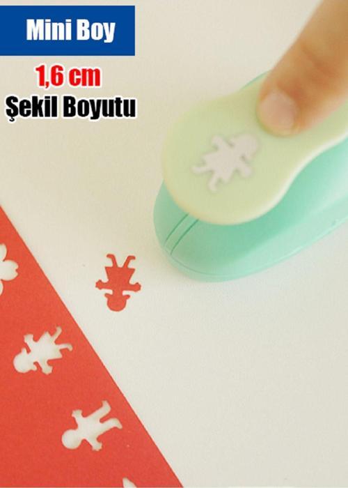 Kız Çocuk Şekilli Mini Boy 1.6 Cm Şekilgeç