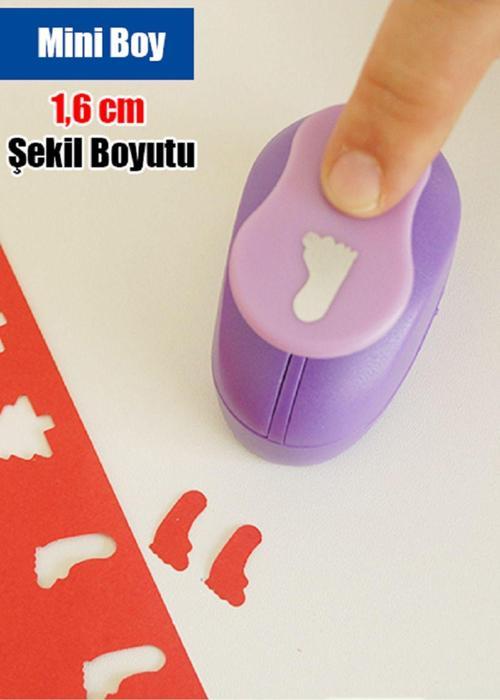 Ayak Şekilli Mini Boy 1.6 Cm Şekilgeç