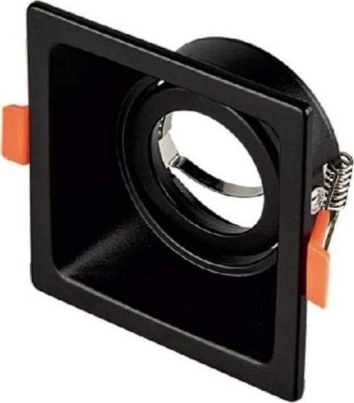 Puma Siyah Kare Sıva Altı Spot GU-10 Duylu (Ampulsüz)