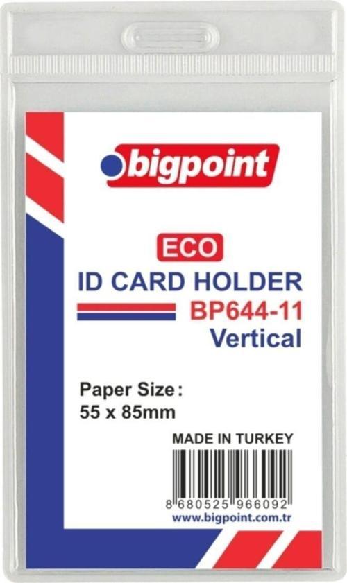 Eco Kart Poşeti Dikey 55X85Mm 100'Lü Poşet
