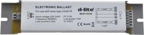 D-LİTE 4X18 W ELEKTRONİK BALAST
