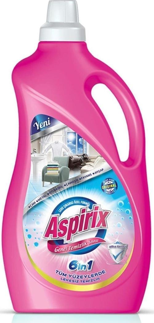 Aspirix Çok Amaçlı Genel Temizlik Sıvısı 2,5 Lt