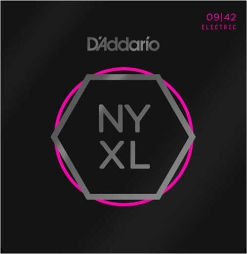 Nyxl0942 Elektro Gitar Tel Seti, Super Lıght (Nıckel-Carbon D'Addarıo Nyxl0942 Elektro Gita