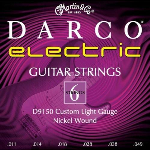 Martin D9150 Model (11-49) Elektro Gitar Tel Seti-Pena Hediyeli