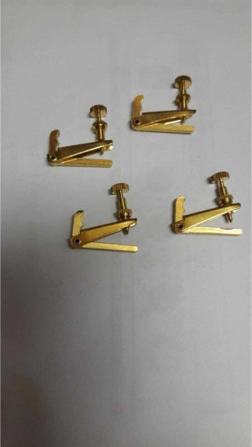 4 Adet Gold Renk Keman Fix-4 Adet Keman Fix-İnce Akort Fixi