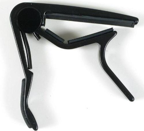 A007Dbk Profesyonel Saz-Gitar Kapo Kelepçe-Siyah Renk