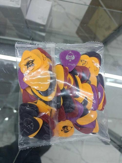 Apd0120 1.20 Numara Mat Ve Resimli 100 Lü Paket Bas-Elektro Gitar Penası
