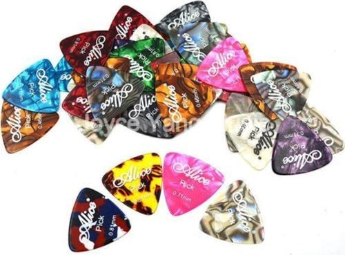 Karma Renk Ve Numaralı Sedefli Gitar Penasi 20 Adet Set Olarak