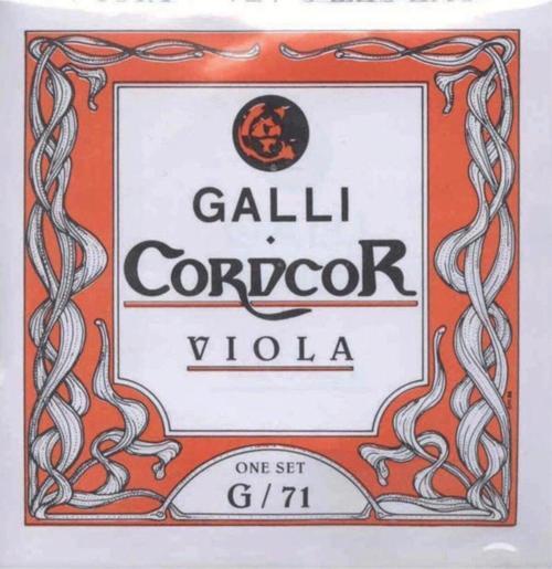 G071 Viola Tel Seti-Profesyonel Chrom Stil Viyola Tel Seti