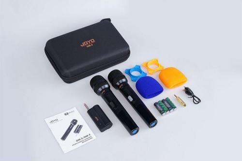 Dm-3 Uhf 2 Li Kablosuz Telsiz Mikrofon Seti