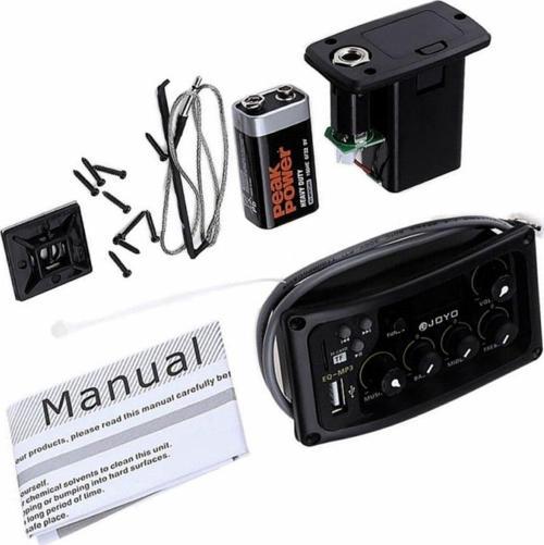 Eq-Mp3G Model Gitar Eşikaltılı Ritimçalarlı Ekolayzer Seti-Gitar Eşikaltılı
