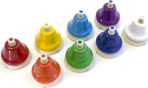 Ht-8 Model Hand Bells-Masaüstü Orff Zil Seti