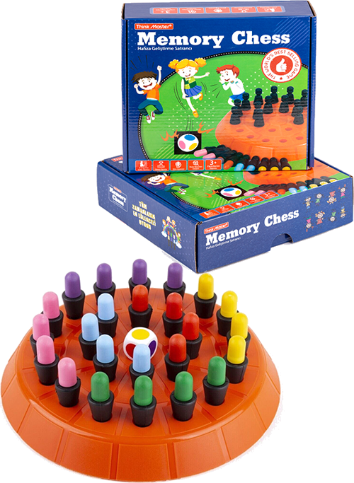 Memory Chess - Zeka Oyunu, Renklerle Hafıza Ve Zihin Geliştirme Satrancı