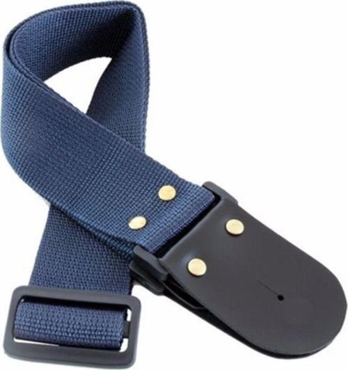 Koyu Mavi (Lacivert) Gitar Askı Kemeri-Uzunluk Ayarlı-Pena Hediyeli