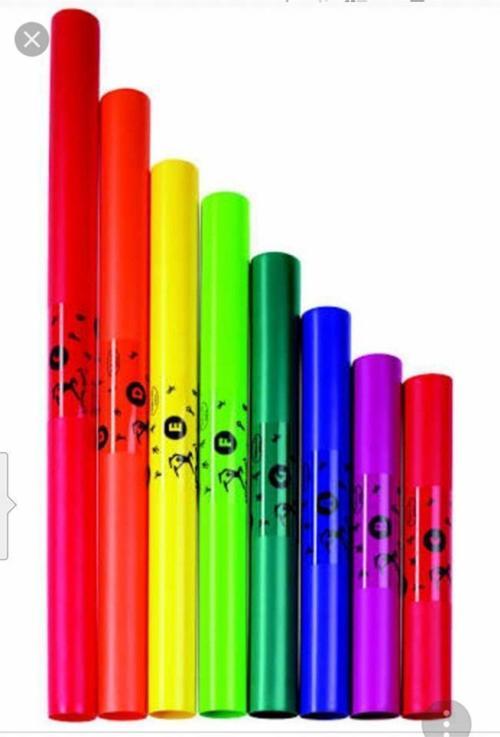 Orff Diatonik Boomwhacker Seti-Ses Boruları 8Li Diatonik