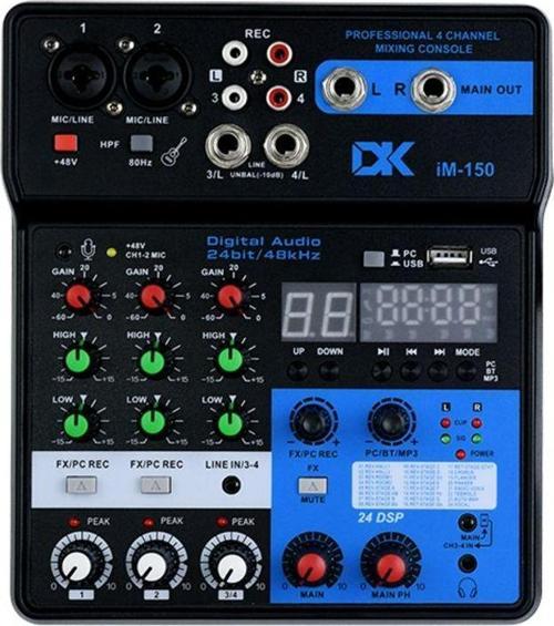 Dk İm-150 Efektli 4 Kanal Deck Mikser