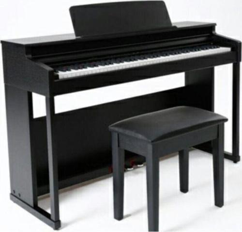 Dk-480 Model Siyah Renk 192 Polofony Yeni Model Tabureli Dijital Piyano