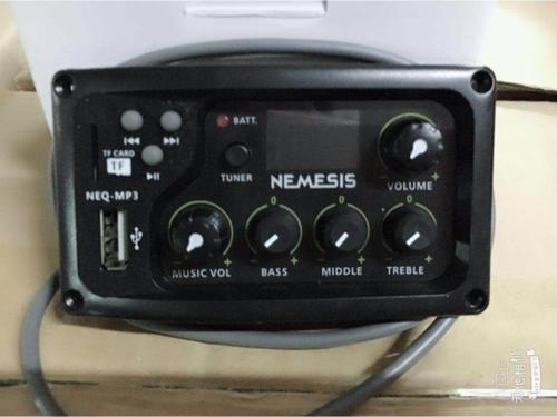 Eq-Mp3 Model Ritim Çalarlı Akustik Enstrüman Ekolayzer Seti