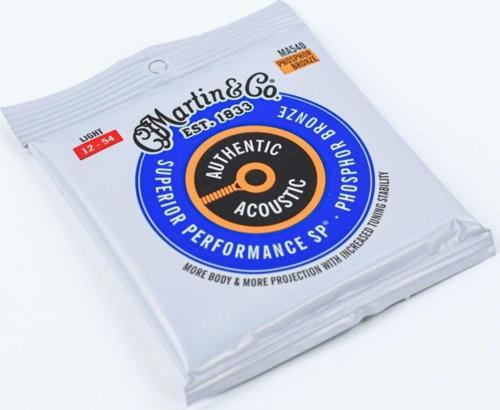 41Y18Ma540 Authentic Phosphor Bronze Light 12-54-Akustik Gitar Tel Seti