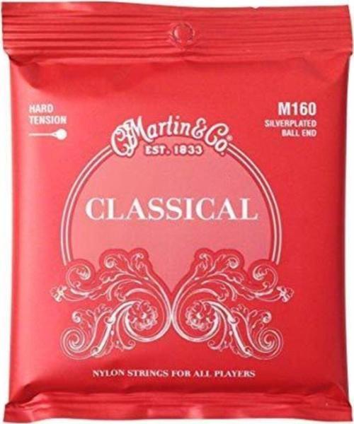 M160 Hard Tension Silverplated Ball-End 28-43 Klasik Gitar Teli