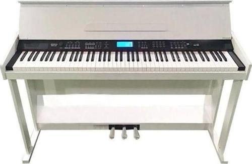 Nem-969 88 Tuş Dijital Piyano Beyaz Tabure Hediyeli