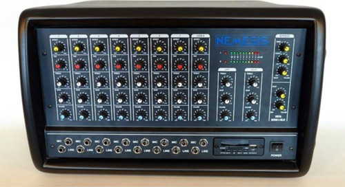 Nmx-800 8 Kanal 2*400 Watt Usb Girişli Mikser Amfi