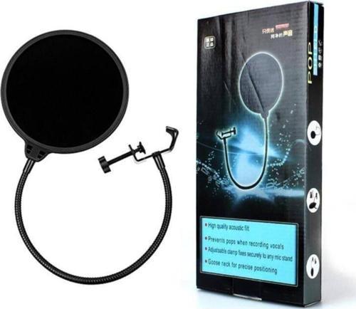 Pf-8 Model 6 Inc Ebatlı Kondanser Mikrofonlar Için Pop Filter