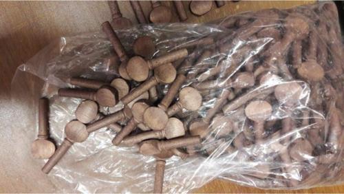 7 Li Saz Burgu Seti-Mızrap Hediyeli-Akgürgen Ağacı Kahve Rengi Boyalı