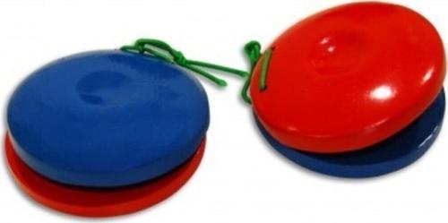 P-31 Model Plastik Kastanyet Seti-2 Çift-Parmak Zili Plastik
