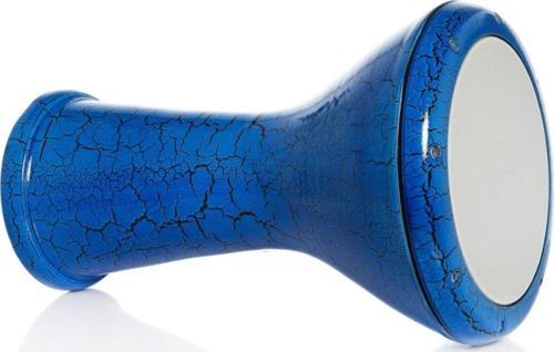Rhythm Percussion Döküm Mısır Lacivert Çatlak Boyalı Darbuka