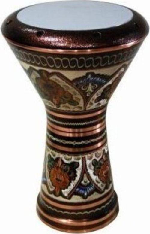 Bakır Erzincan İşlemeli Bakır Kılıf Darbuka