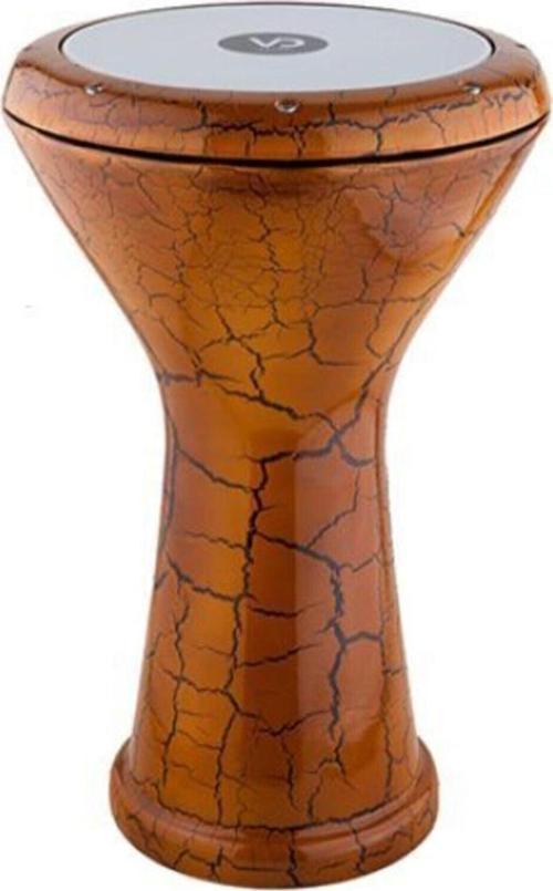 Kahve Renk Çatlak Boyalı Döküm Darbuka 3041