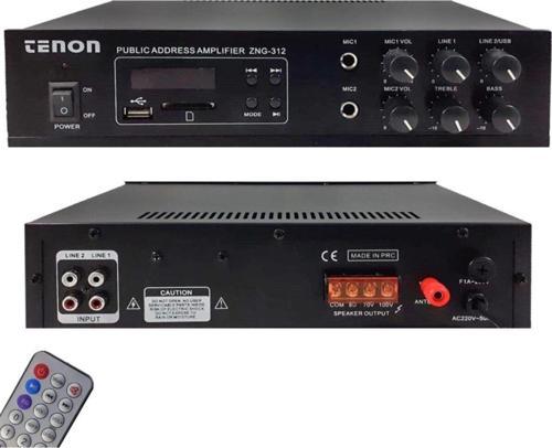 Amfi 80W Usb/Sd/Eko/Bass/Tiz Bluetooth Zng-312