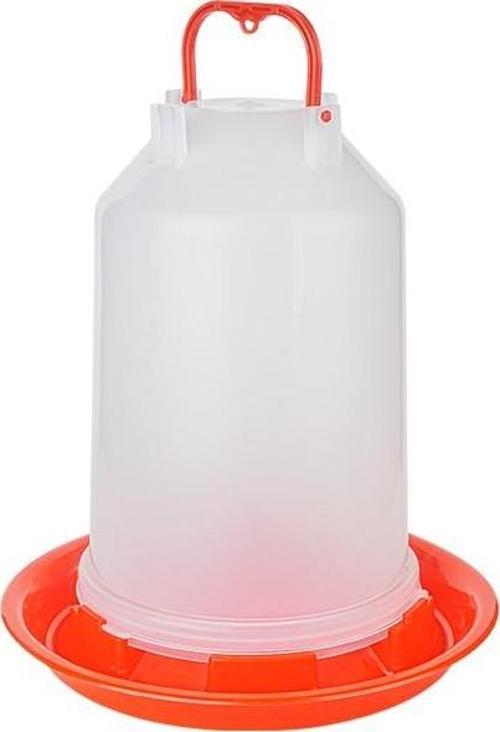 Plastik Şeffaf 5 Kg Eko Tavuk Yemliği Askılı