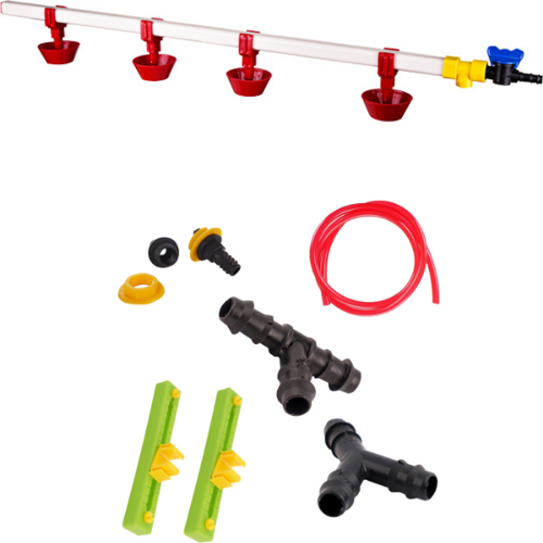 Nipel Suluk Sistemi Montaj Aparatlı 80 cm  Yaylı Çanaklı