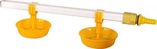 Hindiler İçin Eko Nipel Suluk Sistemi 40 cm 2 Nipelli Büyük Yaylı Çanaklı