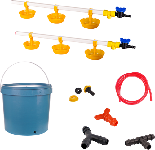 Nipel Hindi Suluğu 20 Lt Depolu Büyük Yaylı Çanaklı (Set/36)