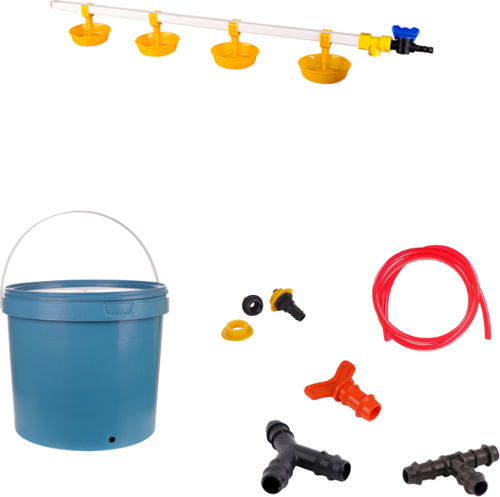 Nipel Hindi Suluğu 20 Lt Depolu Büyük Yaylı Çanaklı (Set/37)