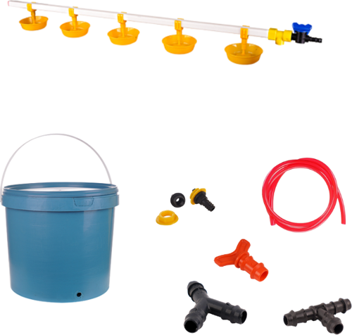 Nipel Hindi Suluğu 20 Lt Depolu Büyük Yaylı Çanaklı (Set/39)