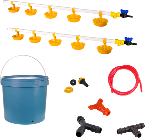 Nipel Hindi Suluğu 20 Lt Depolu Büyük Yaylı Çanaklı (Set/40)