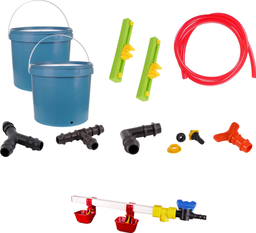 Nipel Suluk Seti Montaj Aparatlı 40 Lt Depolu (Set/45)