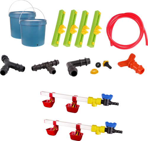 Nipel Suluk Seti Montaj Aparatlı 40 Lt Depolu (Set/46)