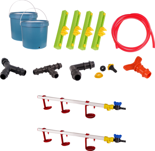 Nipel Suluk Seti Montaj Aparatlı 40 Lt Depolu (Set/48)