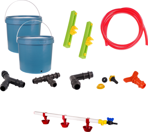 Nipel Suluk Seti Montaj Aparatlı 40 Lt Depolu (Set/49)
