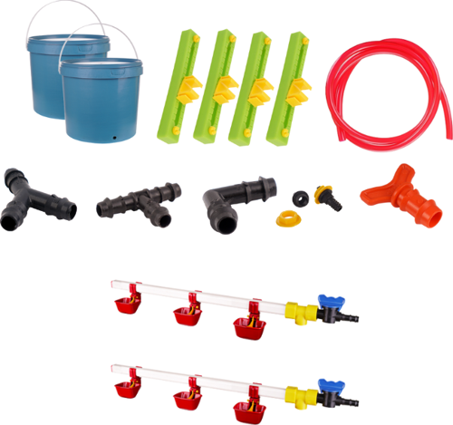 Nipel Suluk Seti Montaj Aparatlı 40 Lt Depolu (Set/52)
